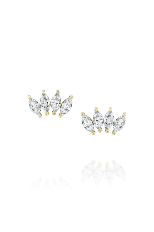 Four Marquise Piercing Earring — earrings — image 3 of 3