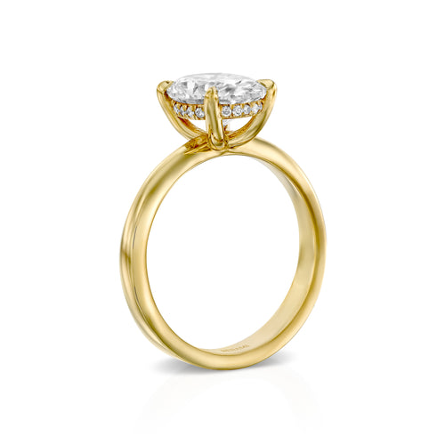 Shirley Oval Diamond Ring — image 3 of 13