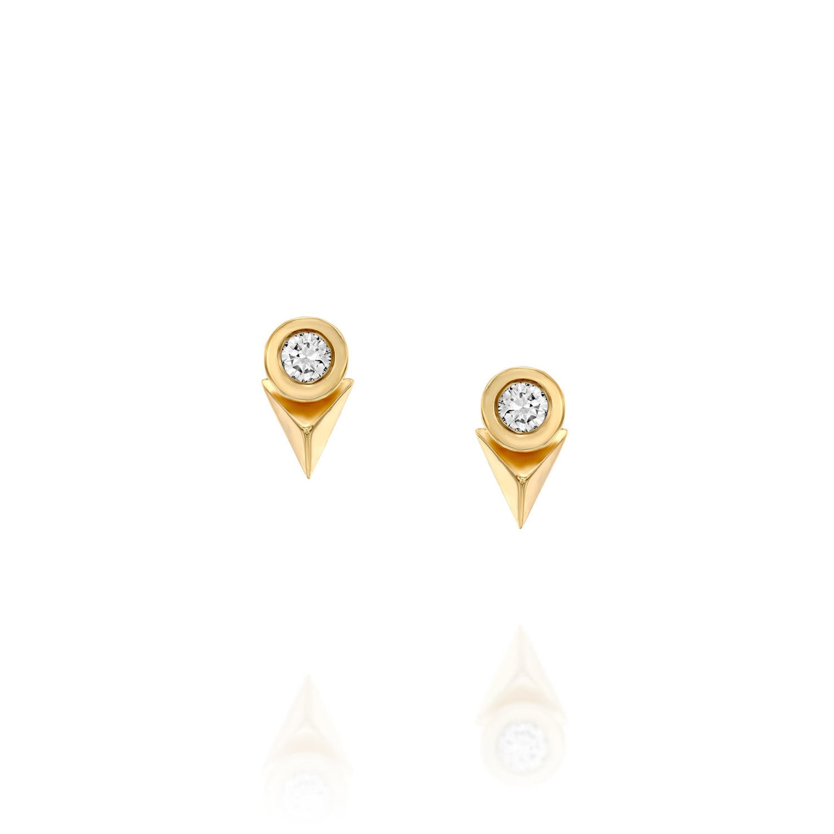 Rose White Diamonds Piercing Earring — image 5 of 8
