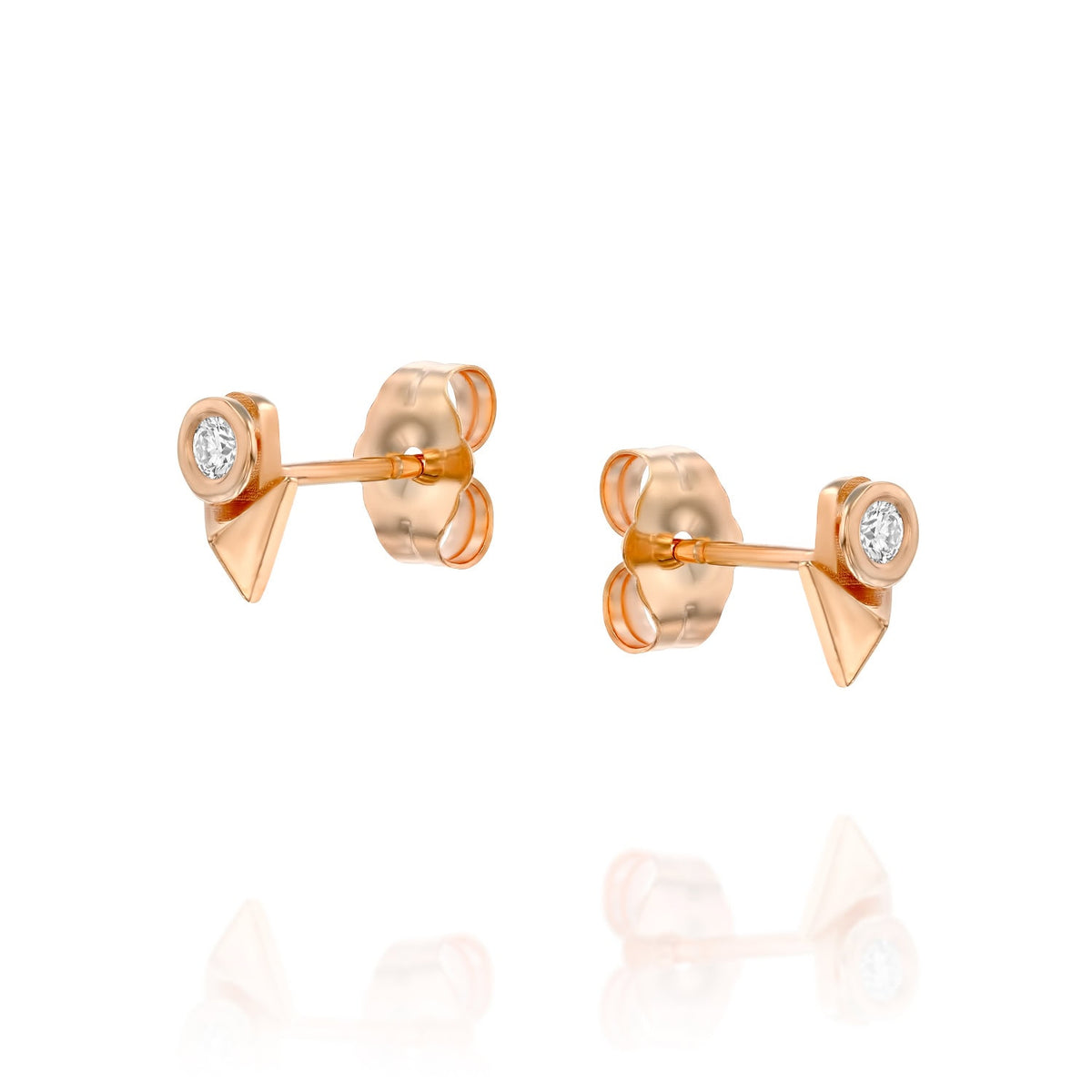 Rose White Diamonds Earrings — image 7 of 9