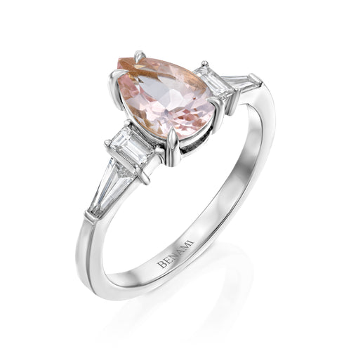 Linor Morganite Ring — image 12 of 14