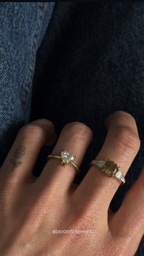 Brownie Champagne Diamond Ring — image 6 of 15