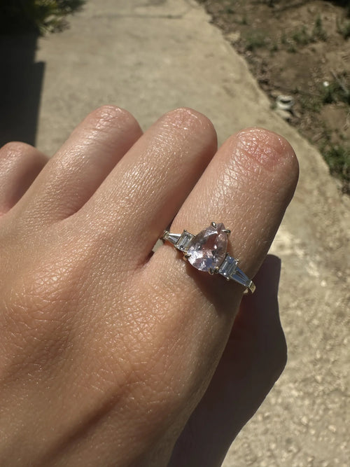 Linor Morganite Ring — image 10 of 14