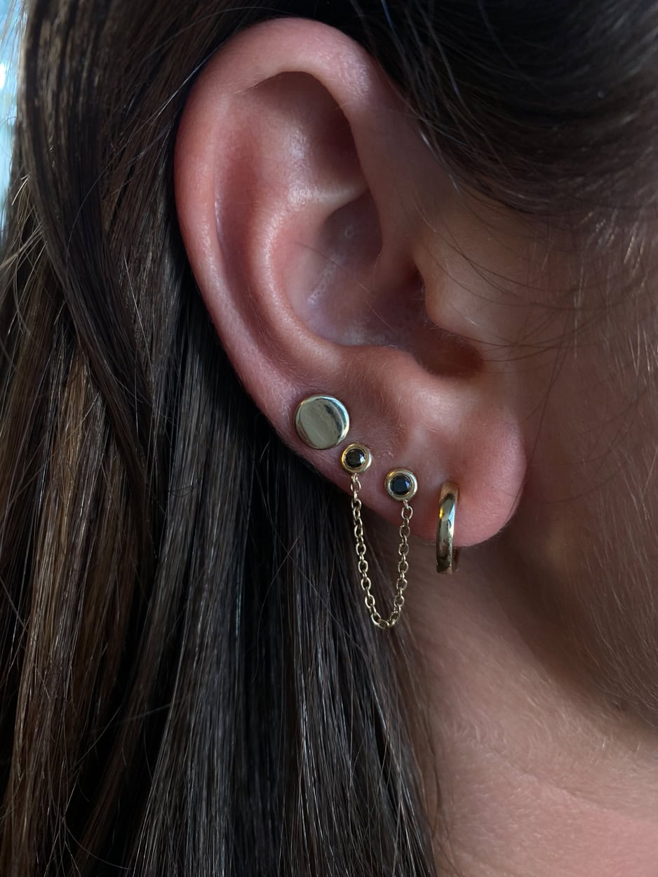Camille Double Diamonds Earring — earrings — image 10 of 20