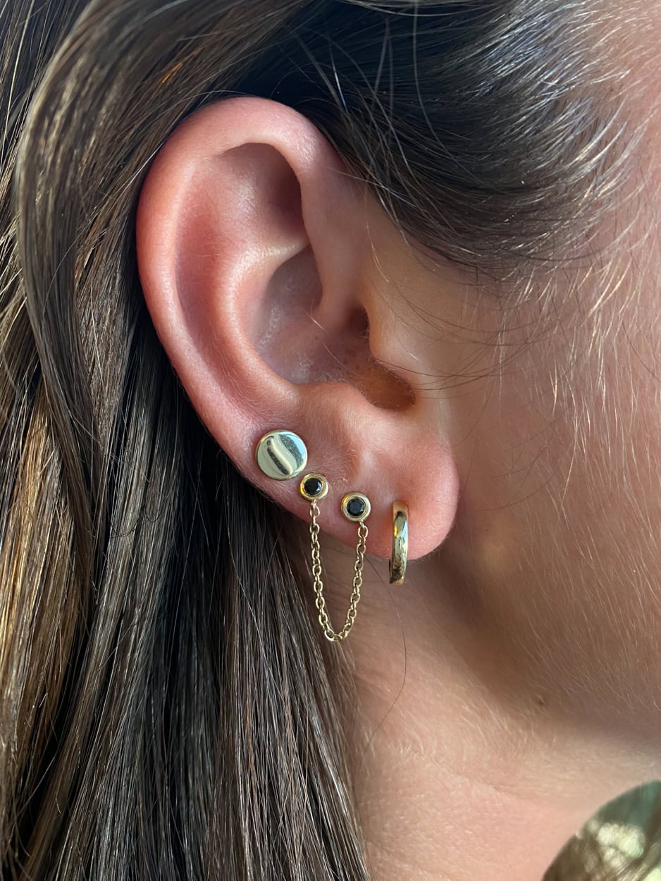 Camille Double Diamonds Earring — earrings — image 6 of 20