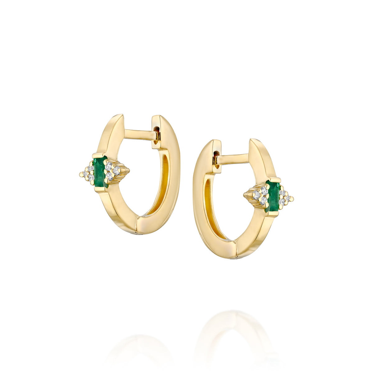 Julia Emerald Earrings