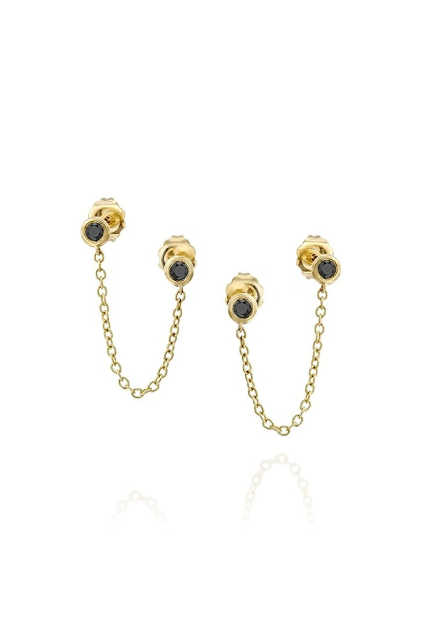 Camille Double Diamonds Earring — earrings — image 5 of 20