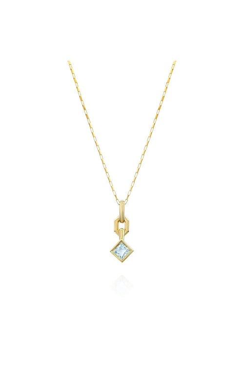 Tommy Aqua Marine Necklace