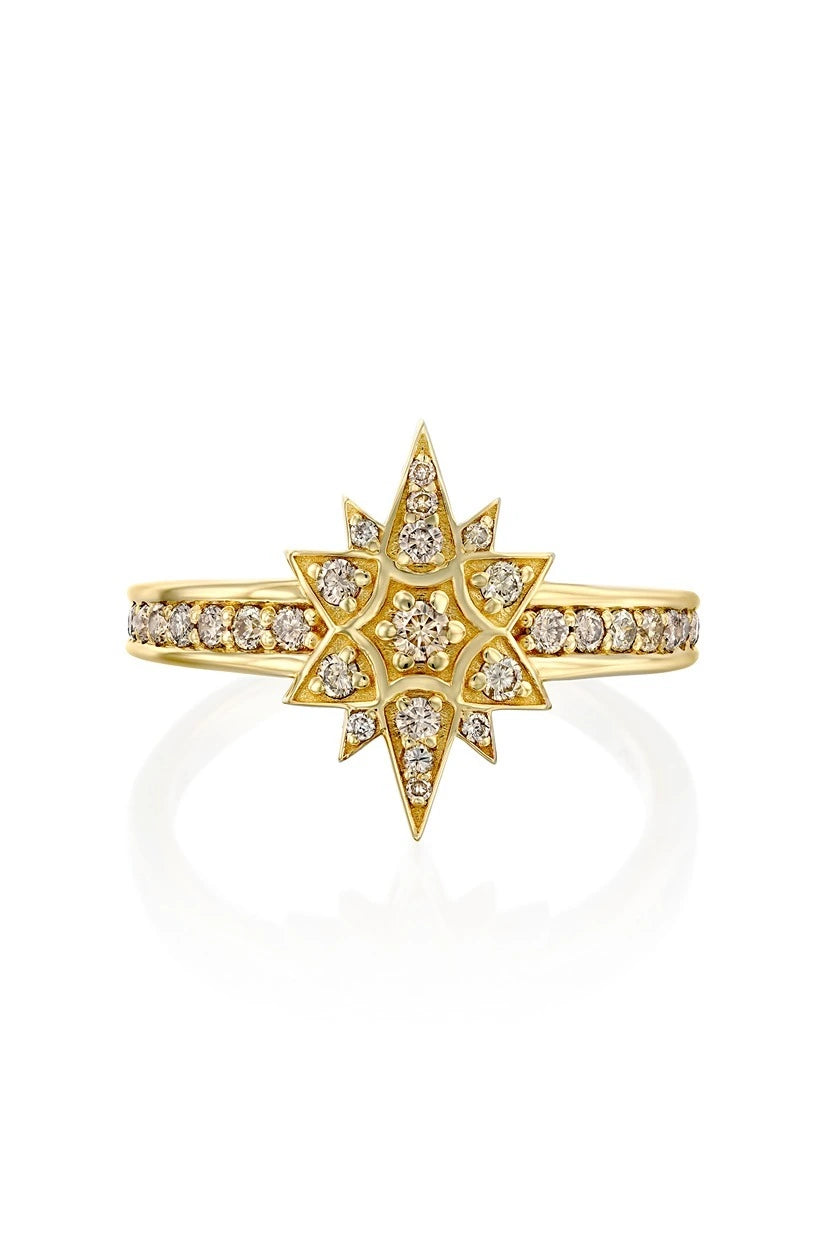 Mika Star Gold Ring — image 5 of 8