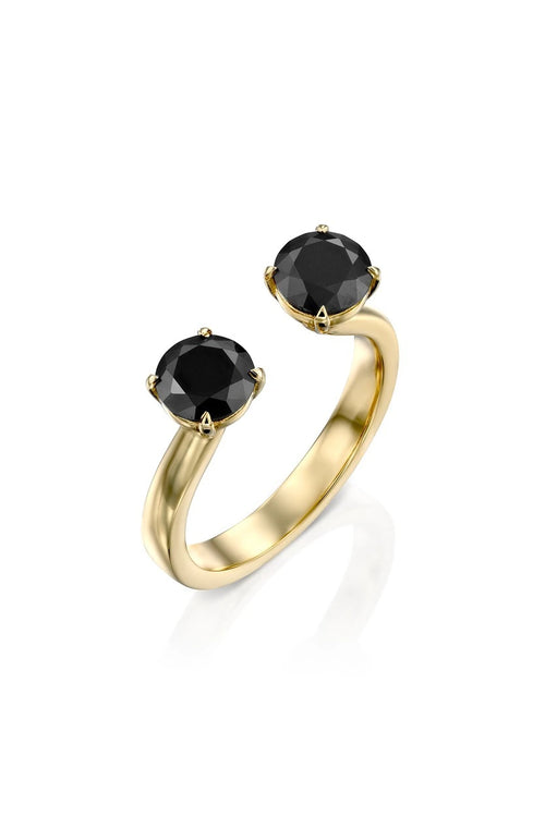 Black Diamond Anne Ring