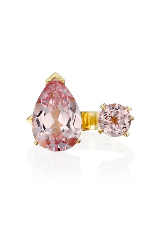 Kate Morganite Stones Ring — image 3 of 10