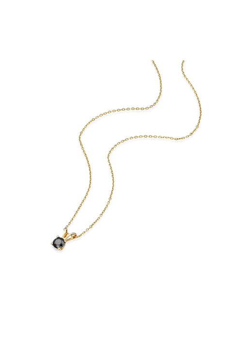 0.2CT Black Diamond Necklace — image 3 of 7