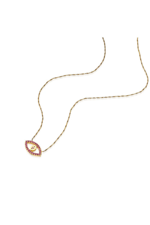 Ruby Eye Necklace — image 3 of 8