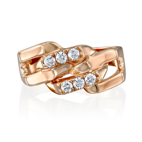 Mona Diamond Gold Ring — image 12 of 21