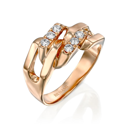Mona Diamond Gold Ring — image 8 of 21