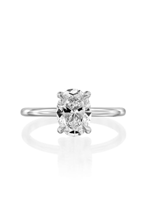 Oval Eve Diamond Ring — image 10 of 14