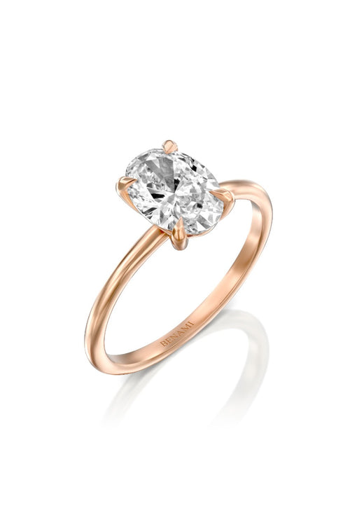 Oval Eve Diamond Ring — image 8 of 14