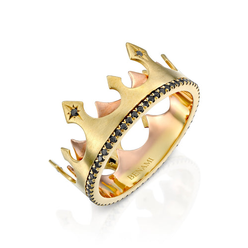 Double Spinning Crown Ring — image 2 of 3