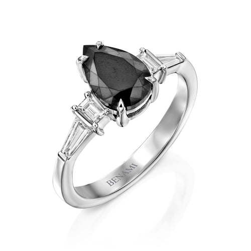 Linor Black Diamond Ring — image 11 of 16