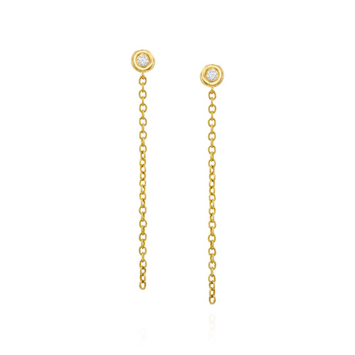 Camille Diamonds Short Earrings