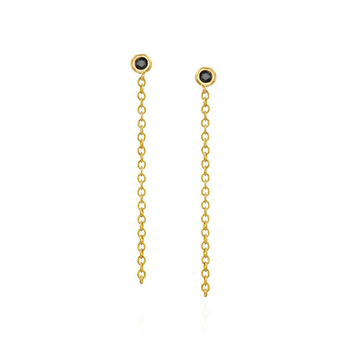 Camille Diamonds Short Earrings — image 2 of 3