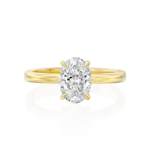 Roni Oval Diamond Ring — image 5 of 10