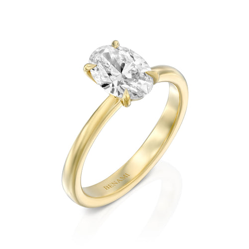 Roni Oval Diamond Ring