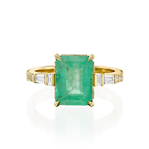 Emerald Vogue Ring — image 9 of 17