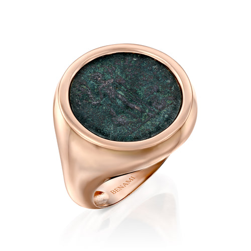 Ancient Romi Coin Ring