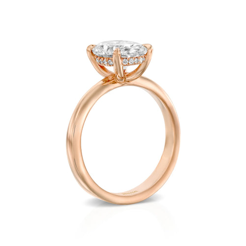 Shirley Oval Diamond Ring — image 8 of 13