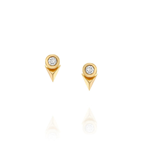 Rose White Diamonds Piercing Earring — image 5 of 8