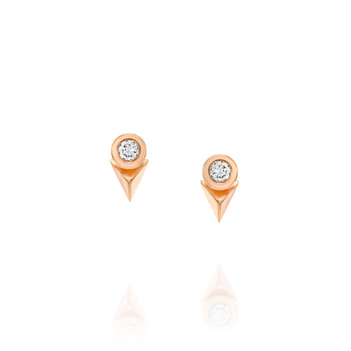 Rose White Diamonds Piercing Earring — image 6 of 8
