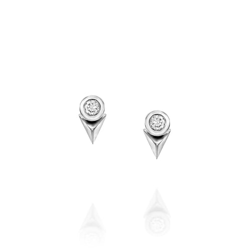 Rose White Diamonds Piercing Earring — image 7 of 8