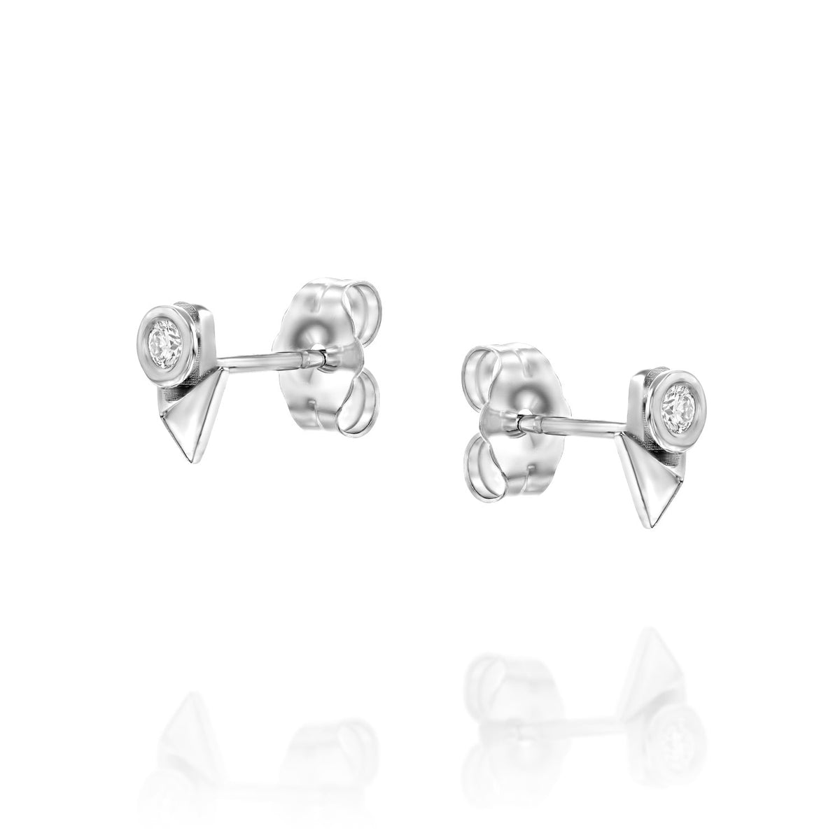 Rose White Diamonds Earrings — image 9 of 9