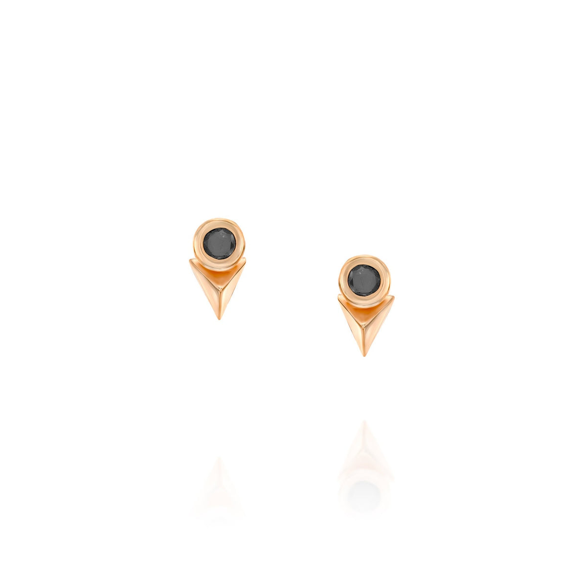 Rose Black Diamonds Piercing Earring — image 8 of 9