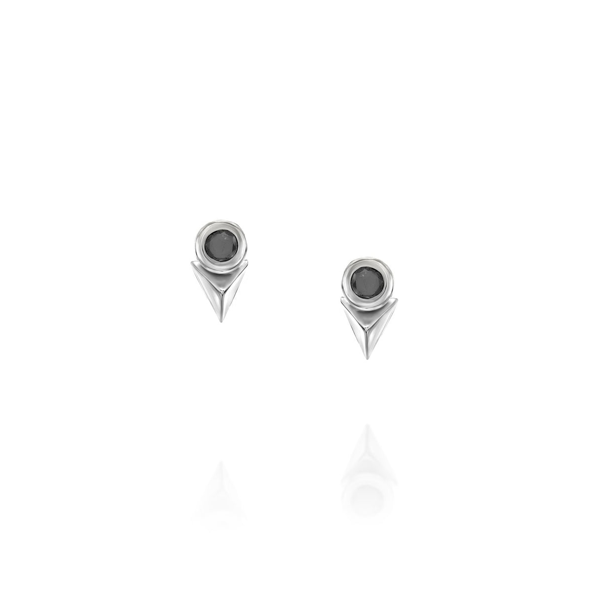 Rose Black Diamonds Piercing Earring — image 9 of 9