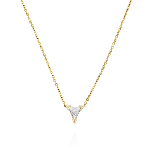 Triangle Diamond Necklace