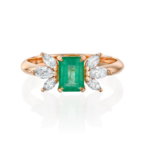 Emerald Amit Ring — image 7 of 12