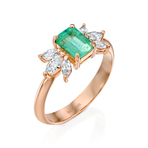 Emerald Amit Ring — image 3 of 12
