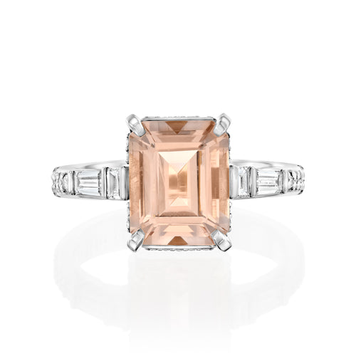 Morganite Vogue Ring — image 8 of 8