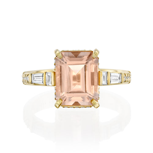Morganite Vogue Ring — image 4 of 8