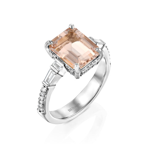 Morganite Vogue Ring — image 7 of 8