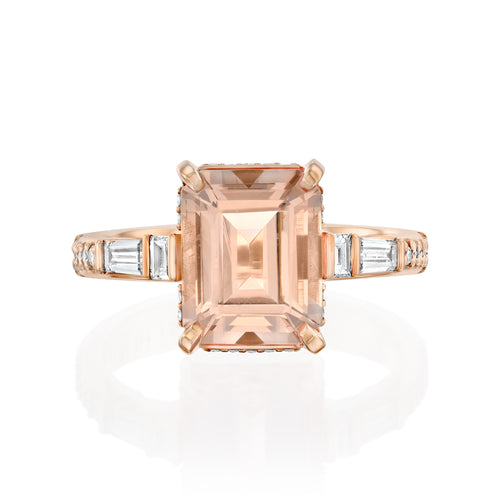 Morganite Vogue Ring — image 6 of 8