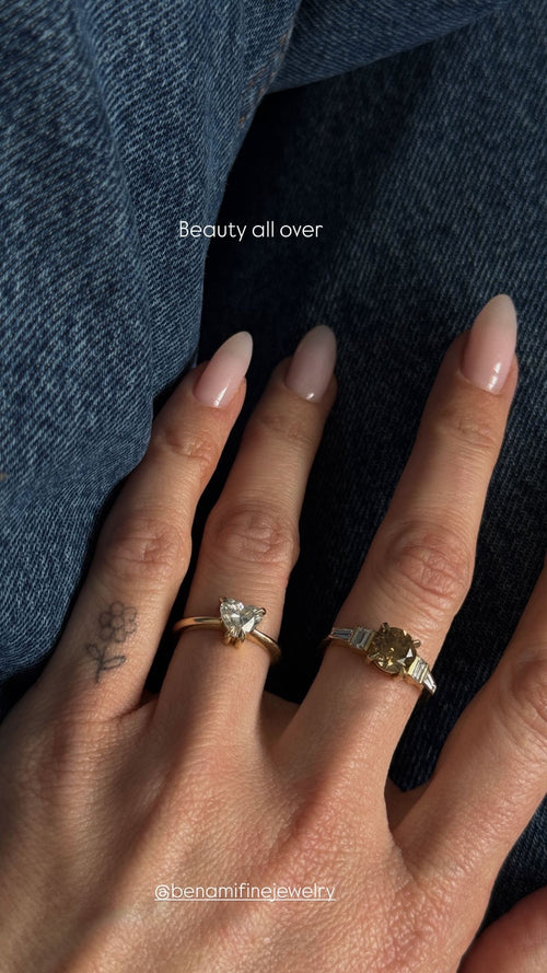 Brownie Champagne Diamond Ring — image 12 of 15