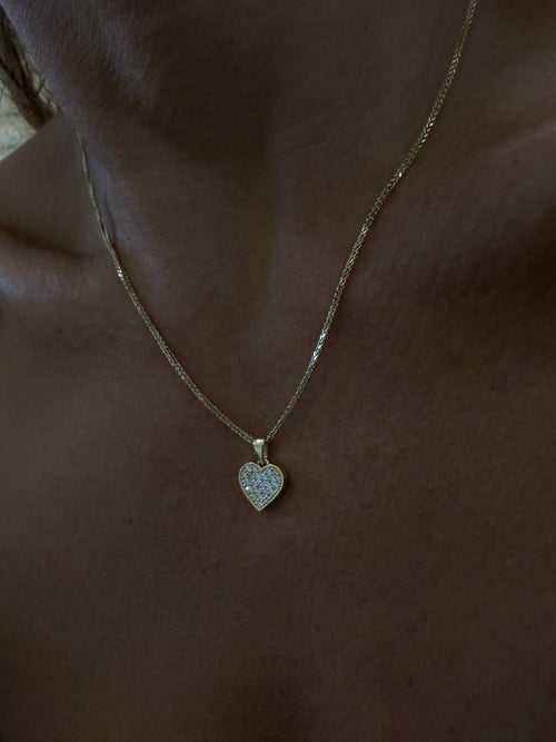 Julia Heart Pendant With White Diamonds — image 5 of 7