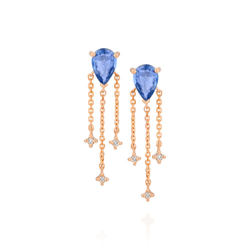 Tony Blue Sapphire Earring — image 7 of 7