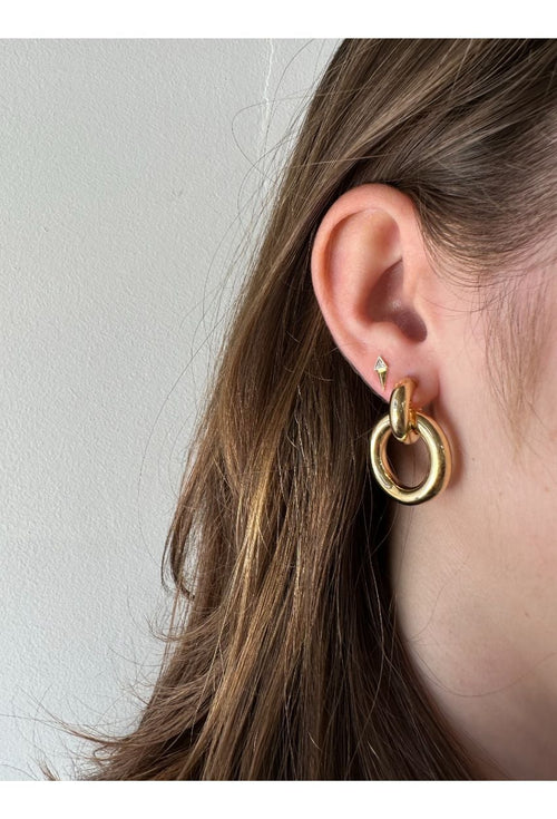 Double Hoop Earrings — image 3 of 6