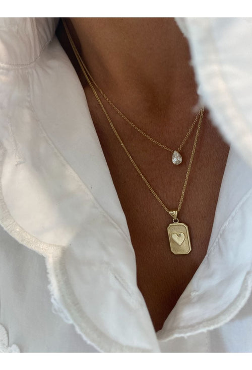 Diamond Drop Necklace — image 8 of 10