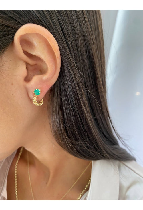 Green Onyx Earrings — image 5 of 5