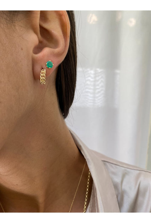 Green Onyx Earrings — image 4 of 5